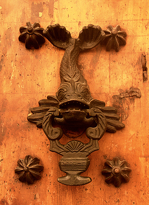 Detalle de Puerta en Cartagena Colombia