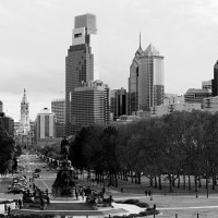 Philadelphia from the Museum of Art