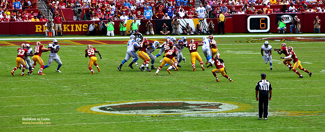 Redskins vs Lions