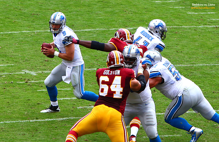 Redskins vs Lions