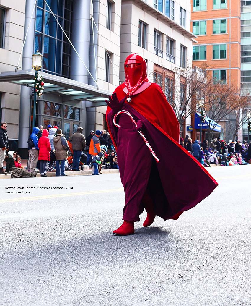 Star Wars characters in the RTC christmas parade 2014