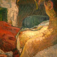 Model Resting - Lautrec