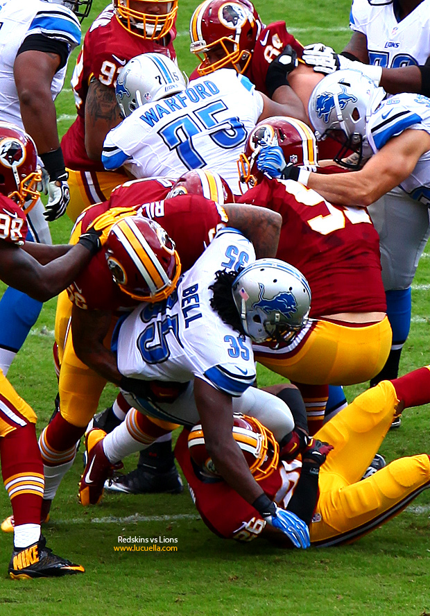 Redskins vs Lions