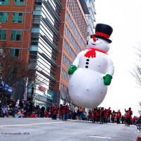 Reston parade, balloons