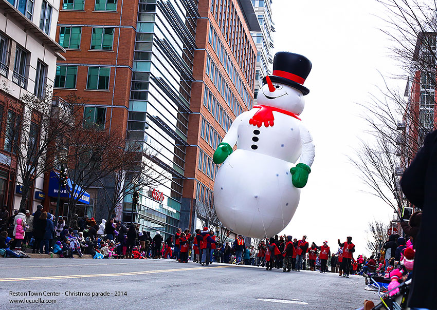 Reston Town Center, Christmas parade 2014