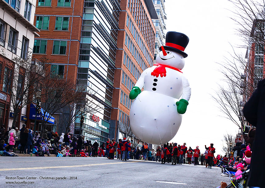 Reston parade, balloons